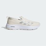 Adidas NWT Cloudfoam Move Lounger Shoes Slip On Off White / Silver Metallic Photo 1