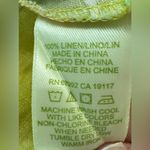 Sigrid Olsen Vintage 100% Linen floral pants and shirt set. Size Medium Photo 10