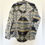 Mystree  Aztec shacket wool blend rodeo country western size large Photo 3