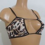 Icon Swim Cheetah/Leopard Print Bikini Top Photo 0