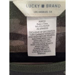 Lucky Brand Women's XS Camouflage Print Short Sleeve Crew Neck T-Shirt Top Photo 5