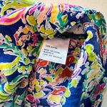 Anne Carson  Woman’s Large tropical Coral Colorful Summer‎ Halter Top Photo 1