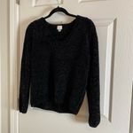 A New Day Size Medium Black V-Neck Women's Sweater Photo 7