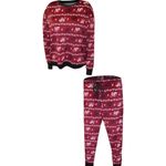 Women's Harry Potter Logos and Lightning Bolts Ladies Pajamas set Red Size XS Photo 4