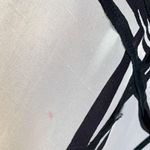 White House | Black Market Dress Black White Printed Strapless Fold Silk Mini 10 Photo 10