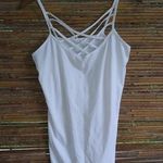 Zenana Outfitters 1X 2X White Strappy Tank Top Plus Photo 0