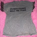 Papaya Everything will be fine t shirt  Photo 0