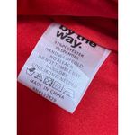 by the way. Red Faux Patent Leather Strapless Bandeau Mini Bodycon Tube Dress XS Photo 3