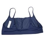 Athleta  Navy Blue Sports Bra Bikini Adjustable Strap Tshirt Bra Medium Photo 1