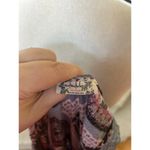 Free People  Stevie Floral Lace Black & Purple Slip Dress Photo 4