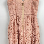 FIT &‎ FLARE LACE CAMI DRESS by BEAUTIFUL GIRL SIZE SMALL with pockets Pink Photo 6