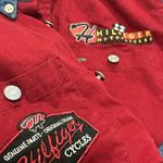 Tommy Hilfiger vintage denim jean motorcycles buttondown longsleeve Photo 4