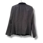 Lafayette 148 Wool Black & White Printed Single Button Long Sleeve Blazer Sz‎ 12 Photo 3