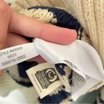 Madewell  Cable-Knit Oversized Sweater in Stripe XXS Photo 7