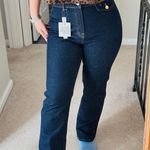 ASOS Brand new dark blue denim straight jeans size 10 Photo 4