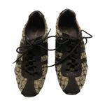 Coach  Remonna Brown Monogram Logo Sneakers Size 7.5 Photo 1