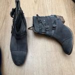 Bed Stu Roan  Aimee Leather‎ Ankle Boots Size 9.5 Grey distressed Photo 3