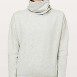 Lululemon  Athletica Soft Gray Cowl Neck Sweater Photo 0