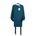 Belle Badgley Mischka  Green‎ Size 14 Holly Hunter Green Dress Velvet Cuff… Photo 1