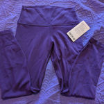 Lululemon Super rare  Align Leggings 25" size 8 in a dark court purple color Photo 4