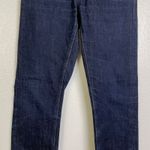 Raleigh Selvedge Straight Leg Jeans 25 Blue White Oak Cotton Stretch USA 26x28 Photo 3