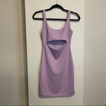 Tiger Mist  Coco Bodycon Cutout Mini Dress Lilac Size Small Photo 1