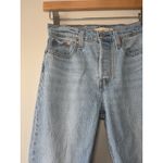 Levi's  Women's Wedgie Straight Light Wash‎ Denim Jeans Size 26 Photo 3