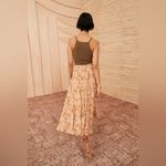 Ulla Johnson  Verity Skirt Meadow Floral Print Ruffle Tiered Midi Skirt Size 0 XS Photo 1