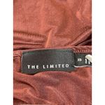 The Limited  XS Brown Lace Trim Tank Top Spaghetti Strap Stretch Sequins Y2K 90s Photo 3