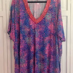 Nanette Lepore  swim beaded cover up tunic Photo 0
