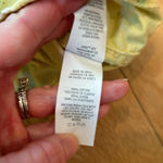 Aerie  Floral Tank Yellow Cropped Woven Top Size Large Photo 6