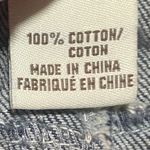 Vintage Y2k Denim Maxi Skirt Low Rise Godet Panel A Line Raw Hem Dark Wash 12/14 Blue Photo 6