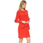 3.1 Phillip Lim NWT LONG-SLEEVE LAYERED SILK DRESS Photo 4