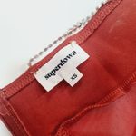 superdown Jaxie Diamond Mini Dress in Rust XS Photo 8