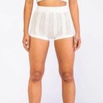 Rehab Lab Knit Tank Top Shorts Set L Two Piece Cropped Off Photo 8