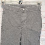 Free People Pants Womens 26 Striped Skinny Jeans High Waist Regular Casual Photo 1