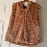 EXPRESS  fur cozy winter vest size M/L Photo 0