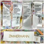 Zimmermann Butterfly Floral Print Top Multi Meadow US 8 NWT Photo 8