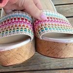 Veronica Beard Dali Woven Wedge Sandals Photo 3