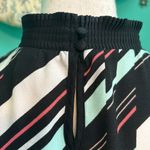 Elle  brand Multicolor Stripe Sleeveless with Pleats High Neck Blouse Photo 5