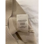 Aritzia  Babaton Scoop Neck Sculpt Ribbed Knit Cropped Tank Top Beige Women Small Photo 7