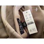 J.Crew  Warm Boulder Beige Gwyneth Slip Skirt High Waist Knee Length Satin L Photo 4