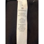 Lululemon  Wunder‎ Under Crop High Rise Curve 17" Heathered Black Leggings Size 6 Photo 5