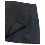 Altar'd State  Mini Skirt Womens S Rory Suede Notch Slit Fitted Flirty Black Photo 11