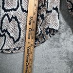 CAbi Serpentine Blouse Beige Brown Snakeskin Print Long Sleeve Womens S Pullover Photo 10