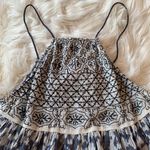 Ecote Embroidered Pinafore Tank Top Photo 11