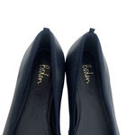 Boden Almond Toe Ballerina flats Navy Blue leather Sz 7 Minimalist Classic Chic Photo 3