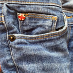 Hudson Jeans  Nico Mid Rise Crop Skinny Size 26 Raw Hem Ankle Jean Cropped Jean‎ Photo 7