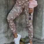 Balance Athletica Balance leggings Camo spots brown tan pants high waisted size medium leggings Photo 0