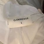 Commense Women's Long Sleeve Ruffle Deep V Photo 4